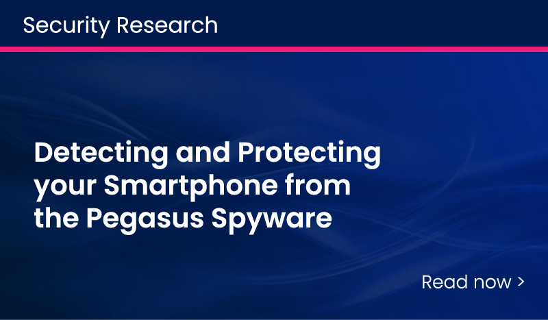 Detecting and Protecting your Smartphone from Pegasus Spyware