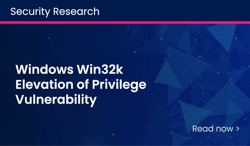 windows win32k elevation of privilege vulnerability