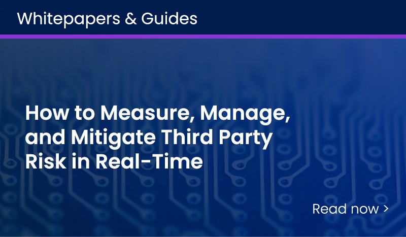 measure manage and mitigate third party risk