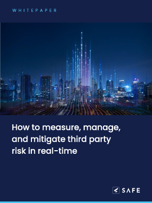 measure manage and mitigate third party risk